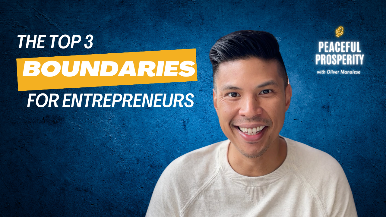 The Top 3 Boundaries for Entrepreneurs